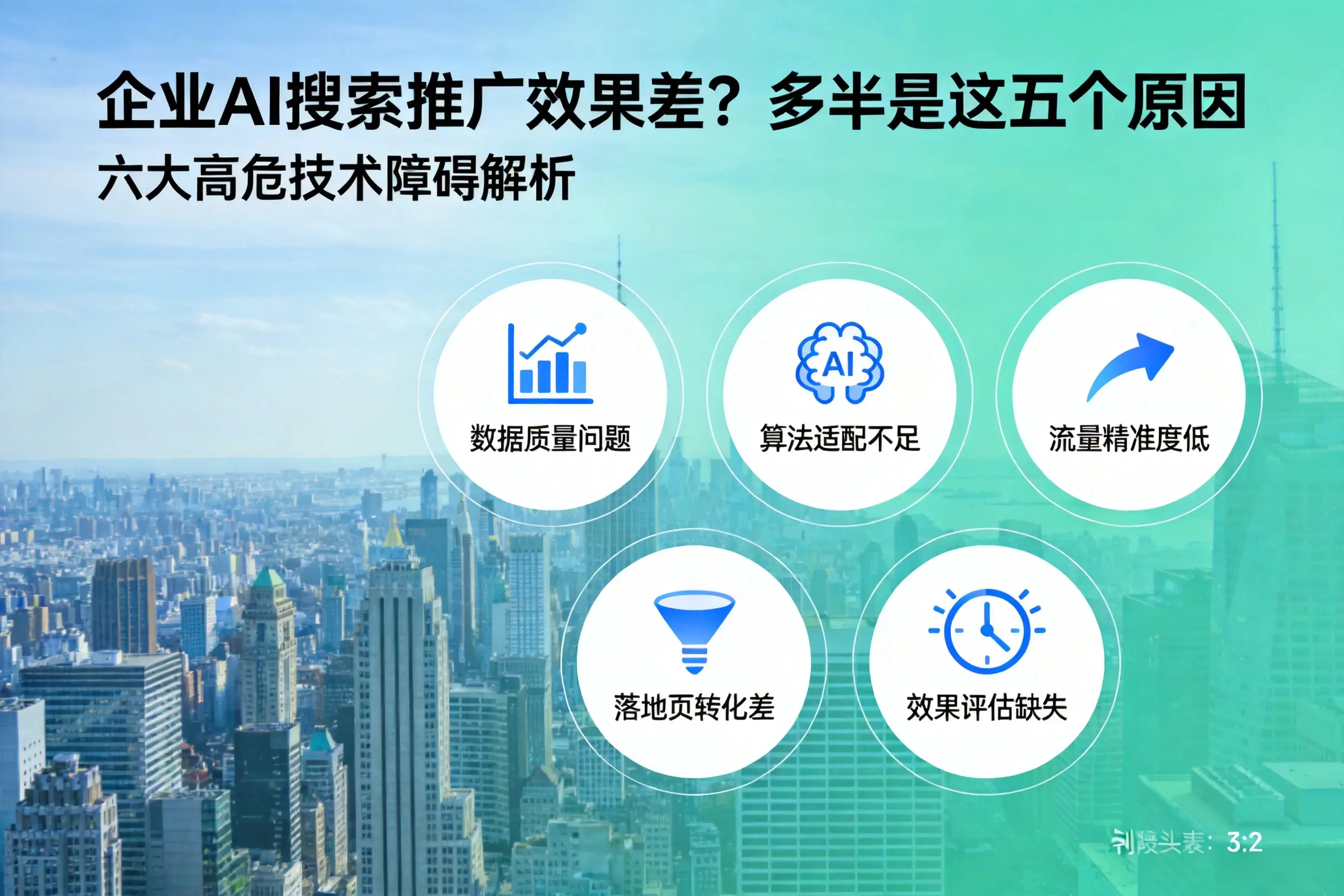 无极企业AI搜索推广效果差？多半是这五个原因